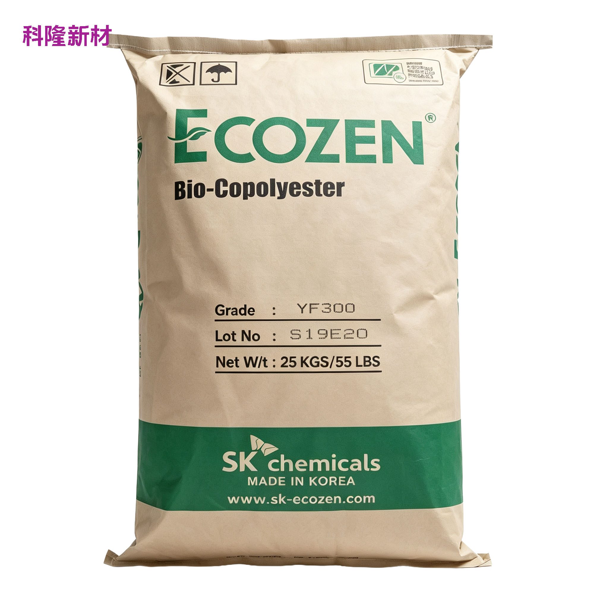 ECOZEN 生物共聚酯 YF300 袋 白底阴影版