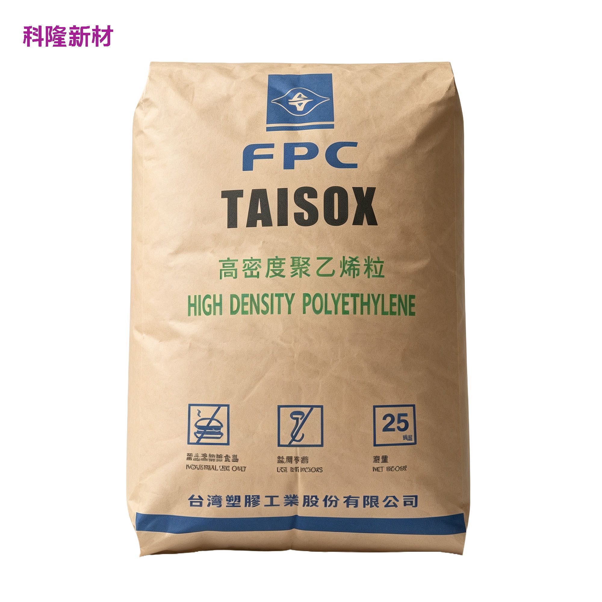 FPC TAISOX 高密度聚乙烯袋 白底立体阴影版