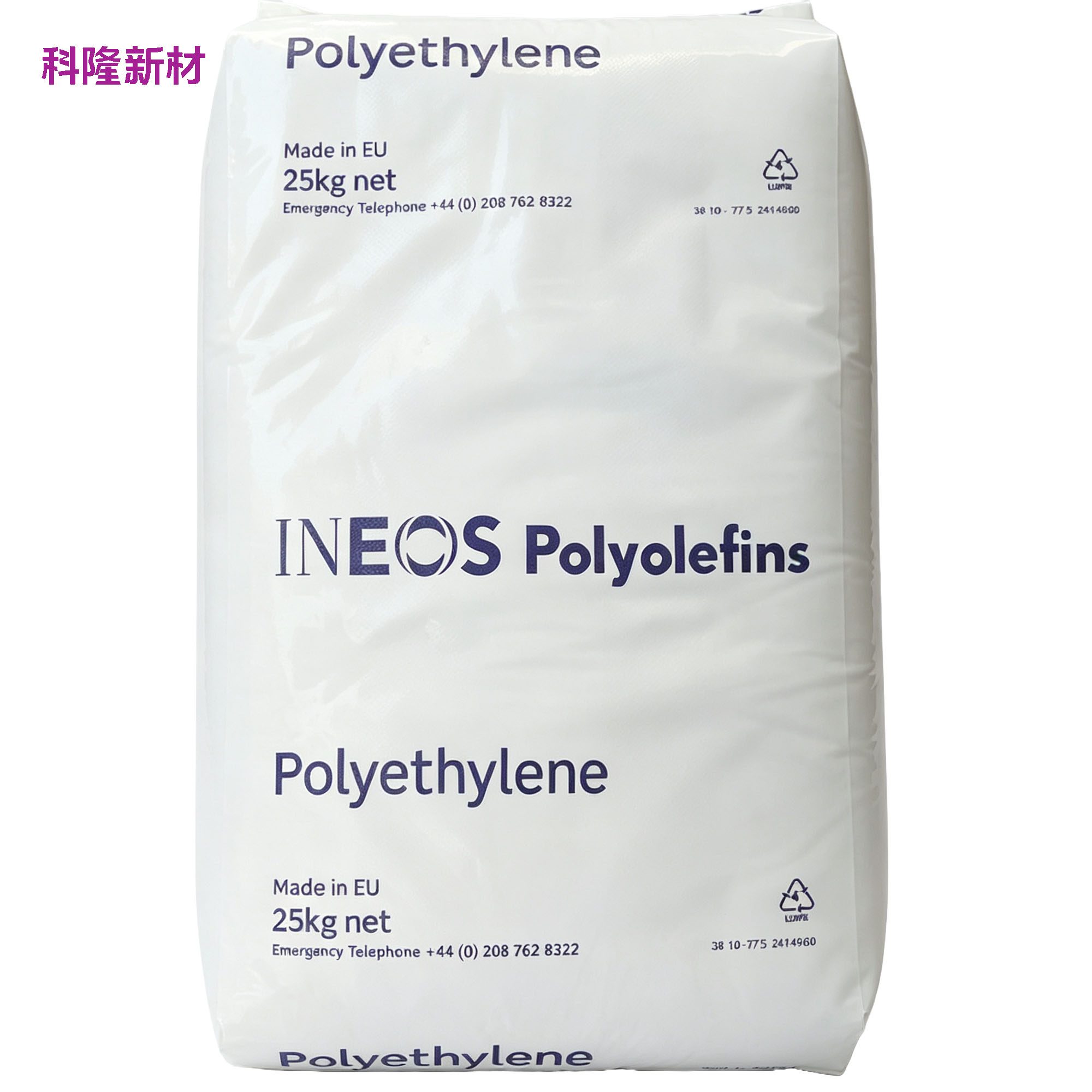 INEOS Polyolefins Polyethylene 聚乙烯袋 白底阴影版
