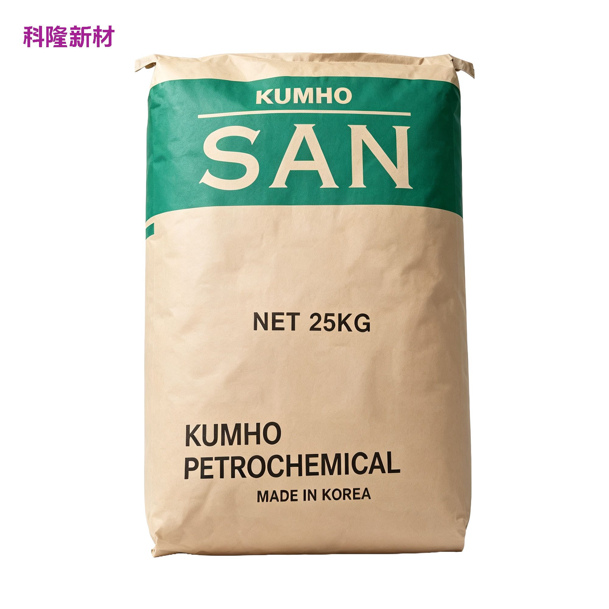 KUMHOSAN 锦湖 SAN 袋 白底阴影版